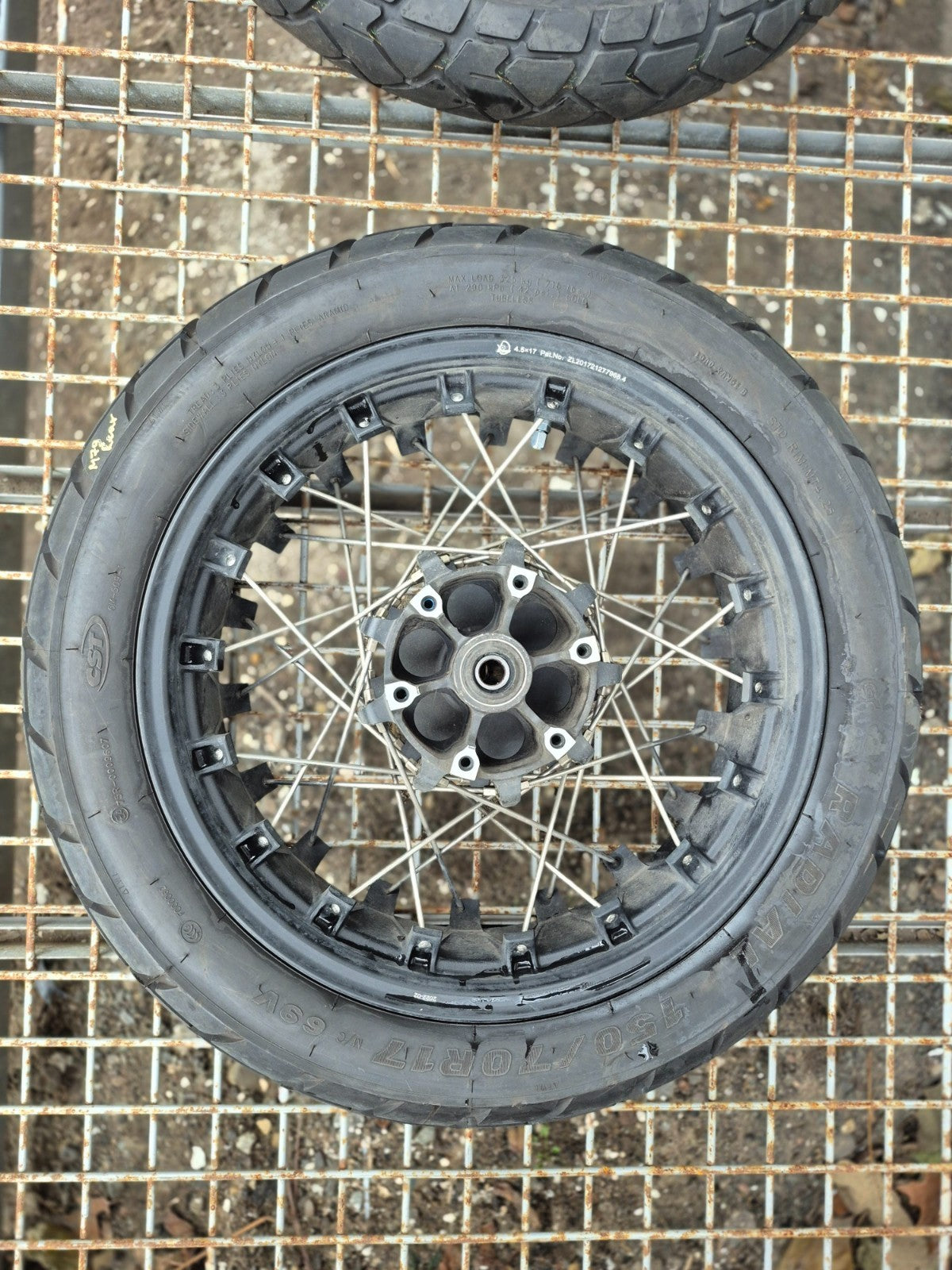 2023 Csc Rx3 Rx4 Adventure Rear & Front Wheel W/ Tire Pair R 19 R 17 OEM