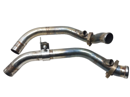2009 Harley-davidson Sportster Xl883l Front & Rear Head Exhaust Pipe Pair OEM