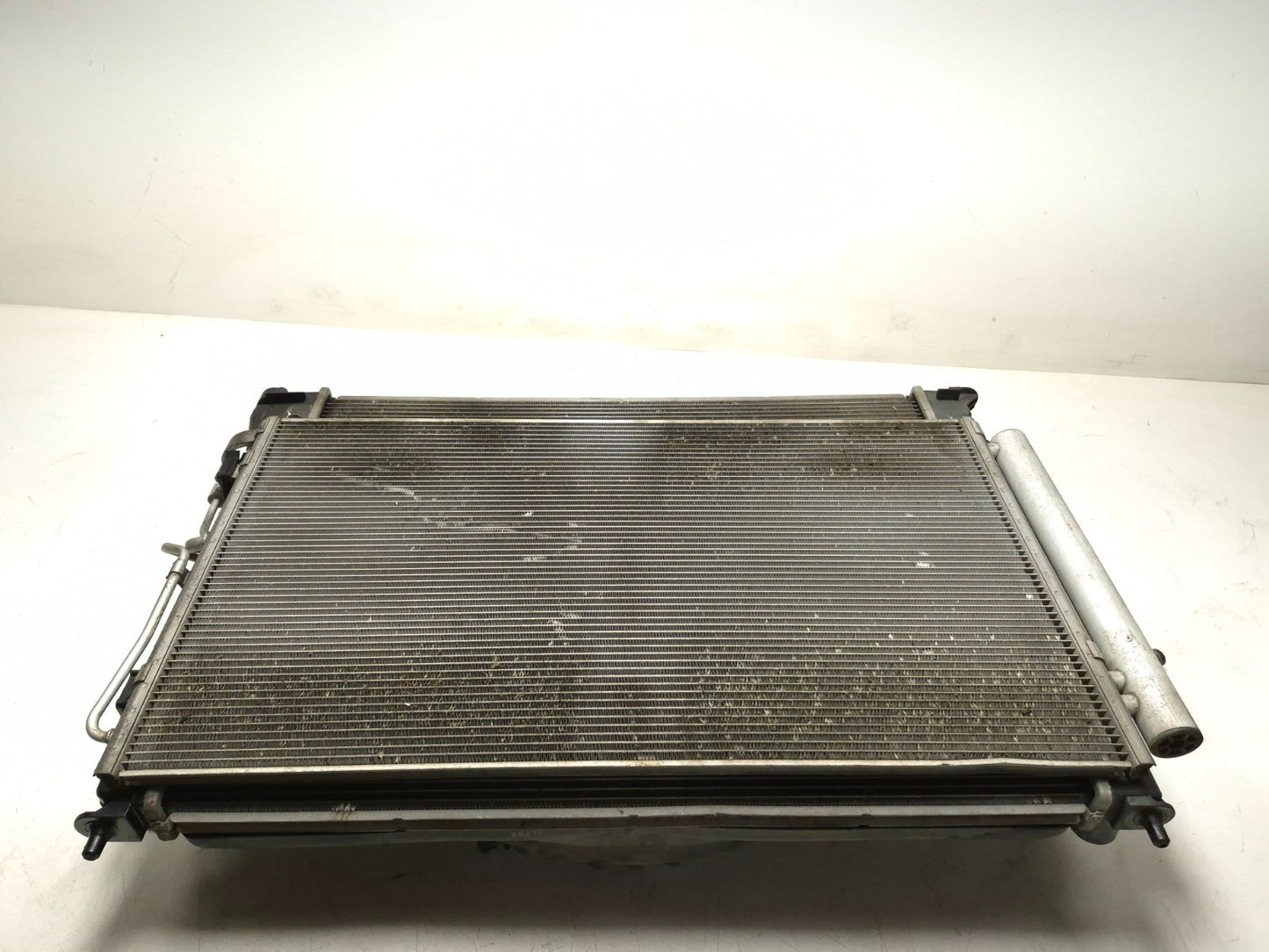 2012 Hyundai Sonata Engine Cooling Radiator & Condenser 2.4l  OEM