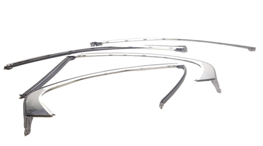 2017 Jaguar Xe Door Window Reveal Weatherstrip Molding Trim OEM