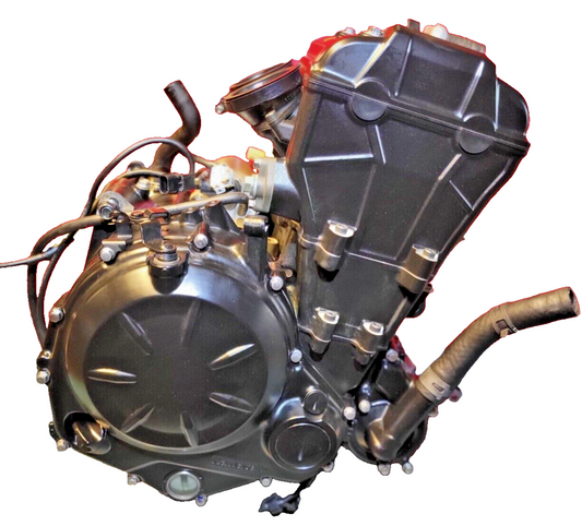2023 Kawasaki Ex650 Engine Motor 2247 Miles * Has Some Damage* ✅