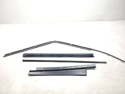 2007 Range Rover Front Door Molding & Weatherstrip Seal Driver Side Left Set OEM
