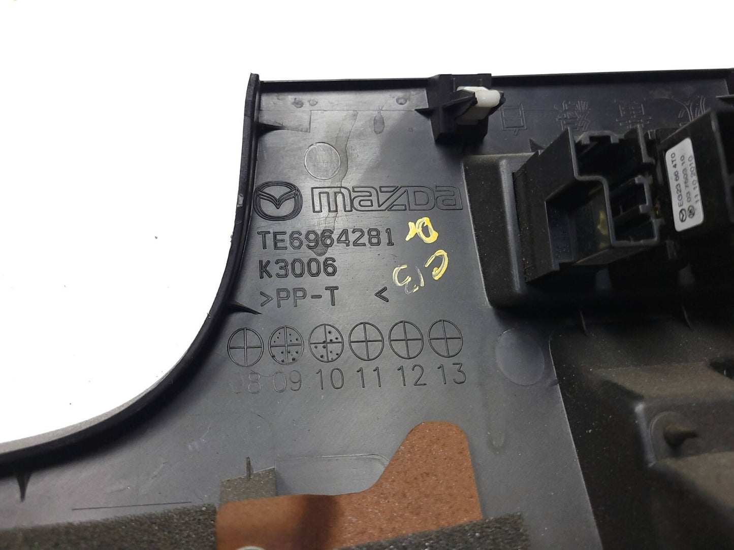 2010 - 2015 Mazda Cx-9 Driver Dash Instrument Cover Shroud Trim OEM