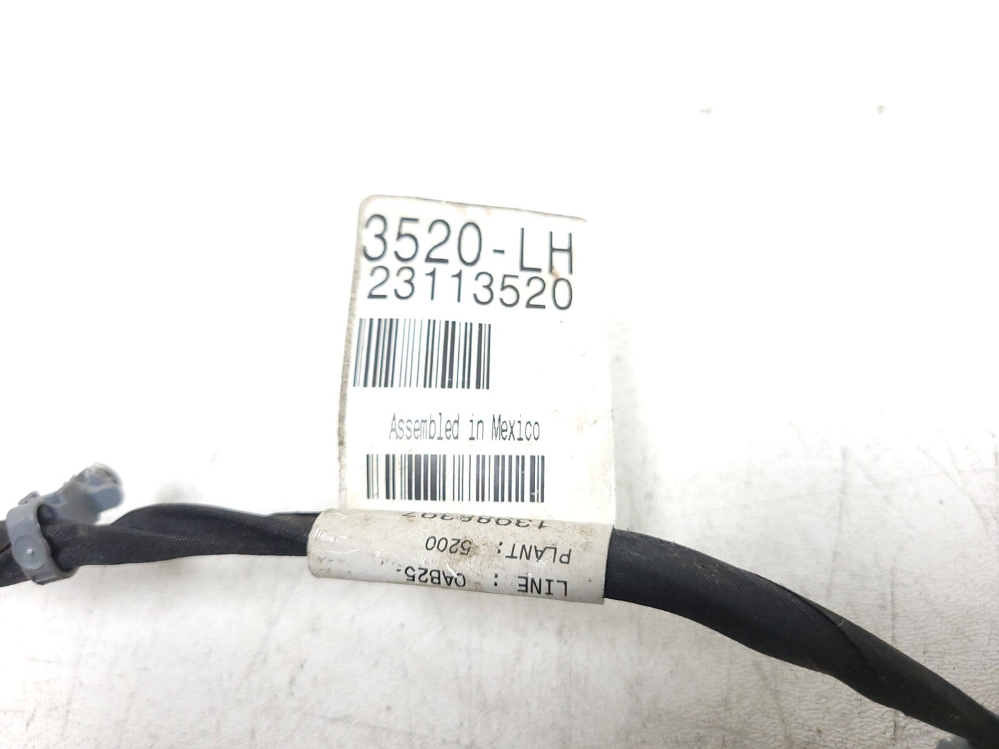 2013 Chevrolet Suburban Door Wire Wiring Harness Rear Driver Side Left OEM