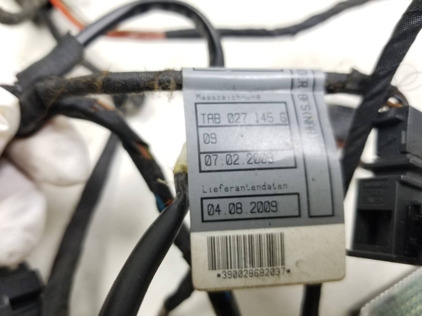 2010 Audi Q5 Seat Wire Wiring Harness Front Passenger Side Right OEM