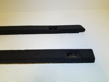 2015 Audi Q7 Trunk Cargo Floor Side Lining Trim Cover Left & Right Pair OEM