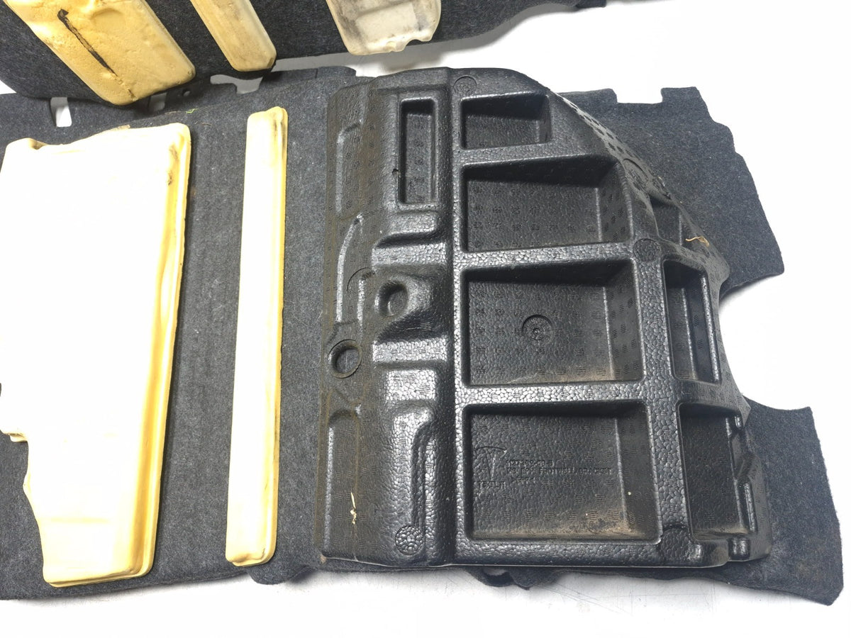 2020 Tesla Model 3 Front Interior Floor Carpet Liner Trim Left & Right  OEM
