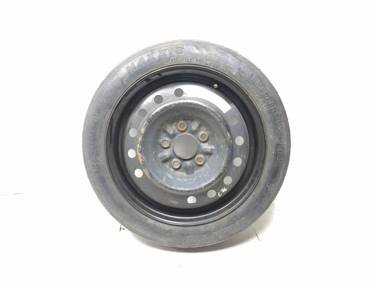 2008 Acura Tl  Spare Tire Wheel Donut Disc Rim T125/80d16 OEM