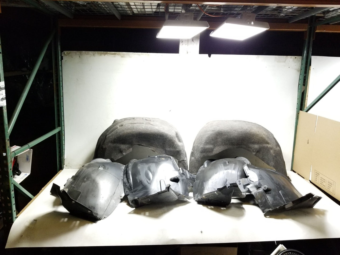 2007-2013 BMW X5 E70 Fender Liner Splash Front & Rear 4pcs OEM