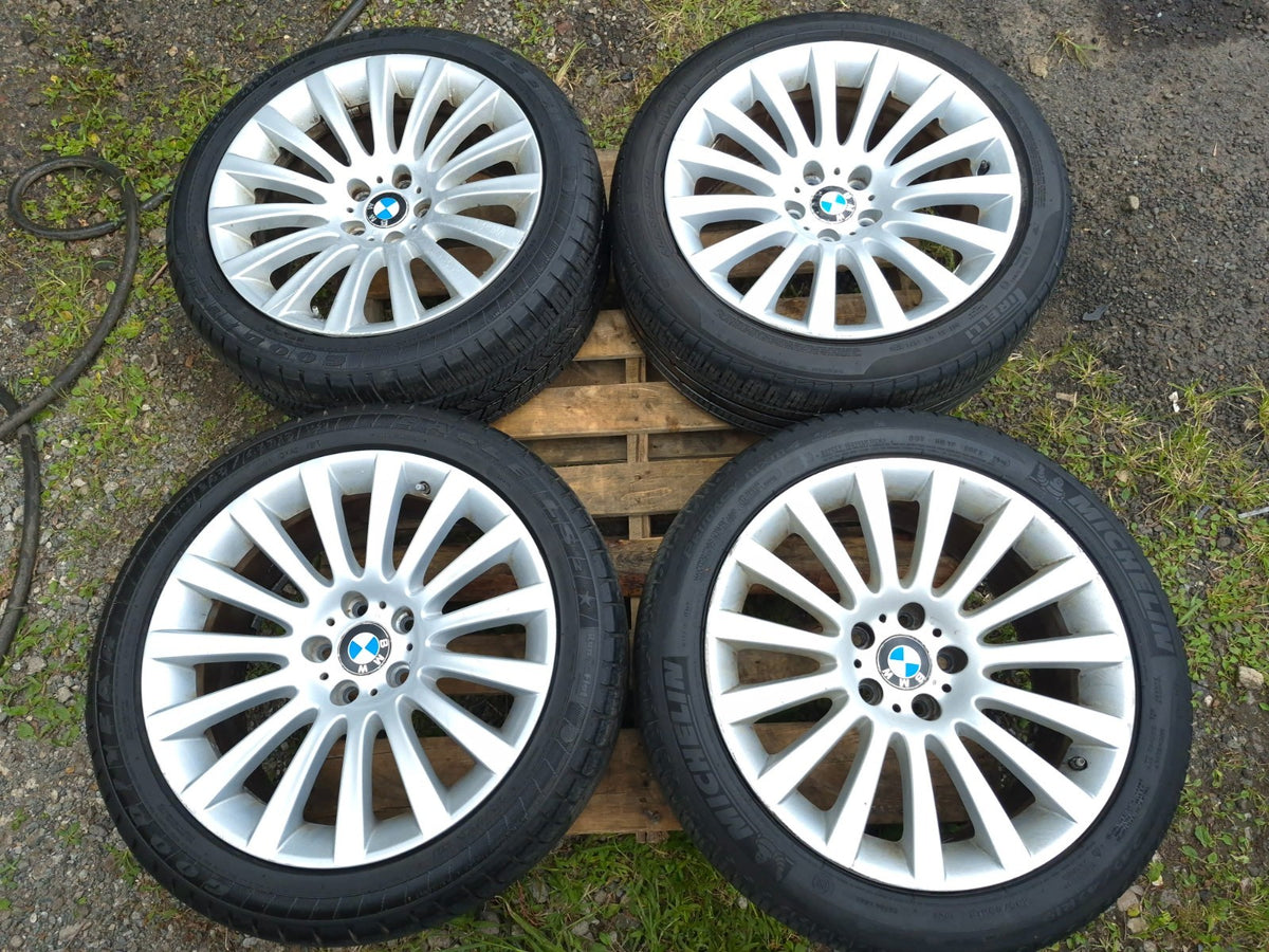 2011 BMW 750li Wheel Rim W/ Tire 245/45/r19 19x8.5j 4.8/32 Et 25 4 Pcs OEM