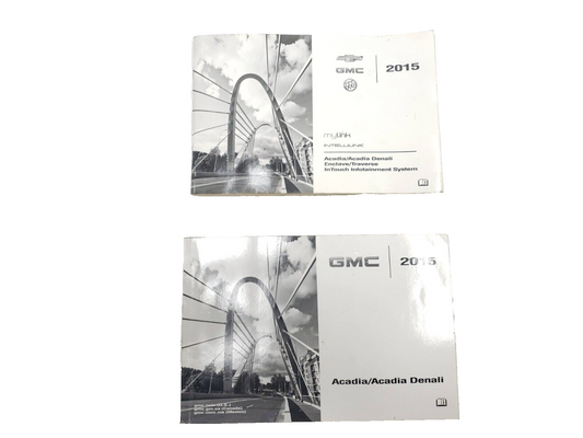 13 14 15 GMC Acadia Owner's Manual OEM