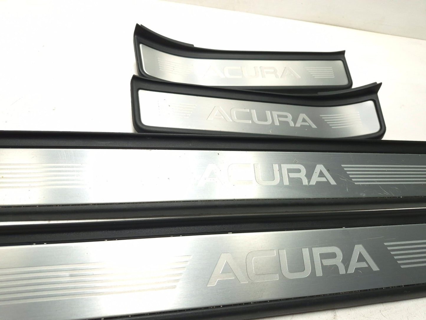 2007 Acura Tl Type-s Front & Rear Door Sill Trim Scuff Plate 4 Pcs OEM