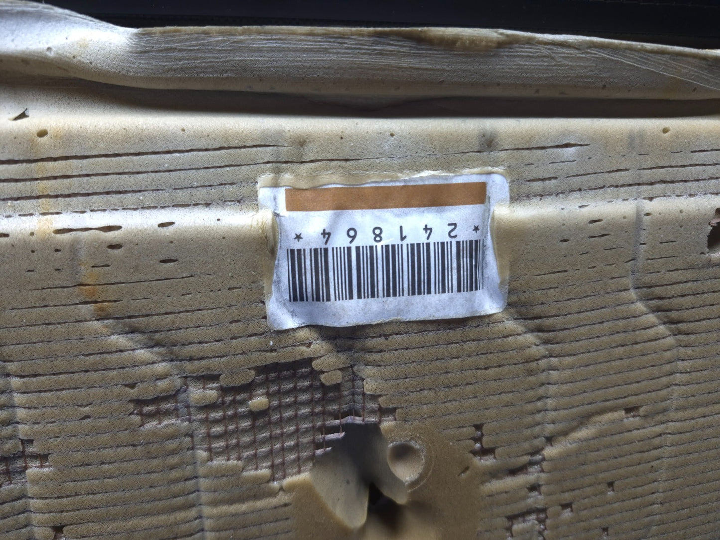 2013 Volvo S60 Front Seat Lower Cushion Left Driver Side OEM