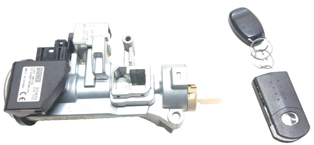 2012 Mazda 6 Ignition Switch Lock Cylinder W/ Key OEM