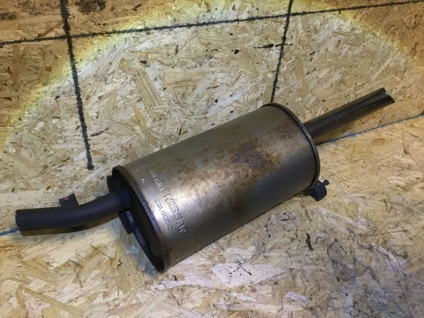 2016 Nissan Versa 1.6l Rear Exhaust Muffler OEM