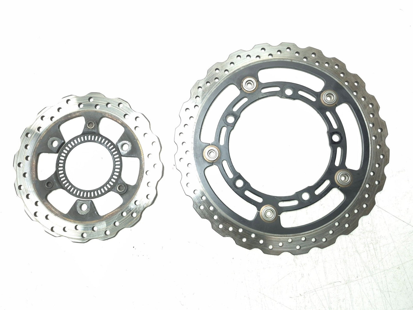 2019 Kawasaki Z400 Er400 Brake Disc Rotor Front & Rear Pair OEM