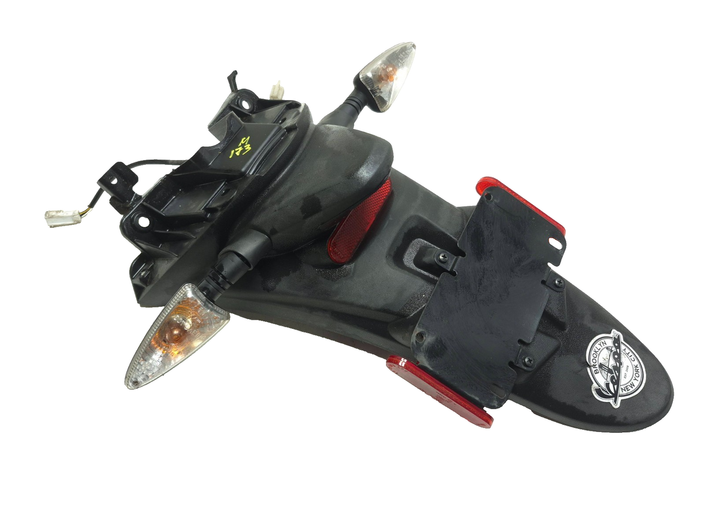 2022 Piaggio Liberty 150 Rear Tail Fender & License Light & Turn Signals OEM