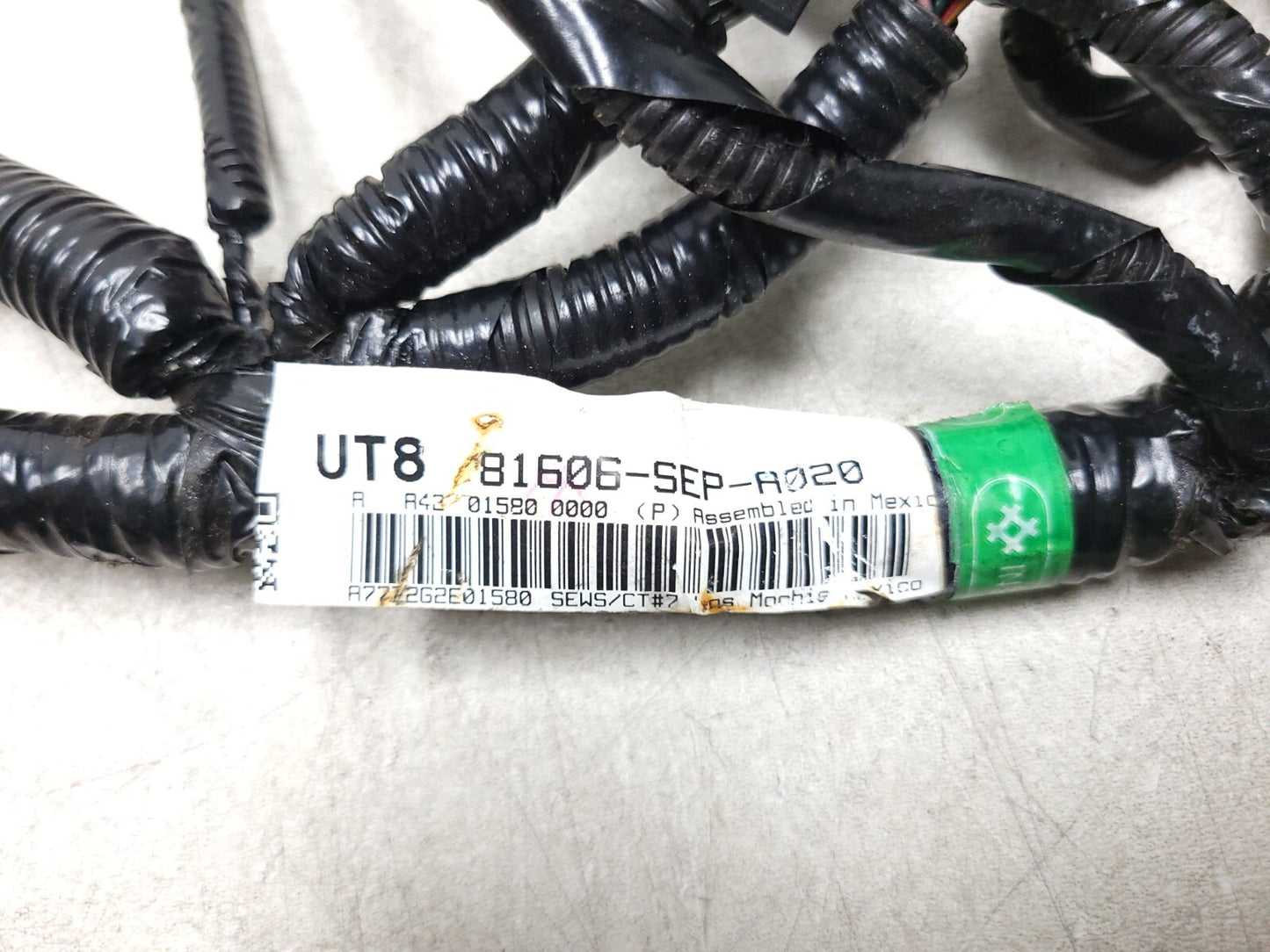 2005 - 2008 Acura Tl Type-s Seat Wire Wiring Harness Driver Side Left OEM