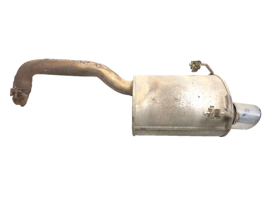 2013 Fiat 500 Turbo Rear Exhaust Muffler & Tailpipe OEM