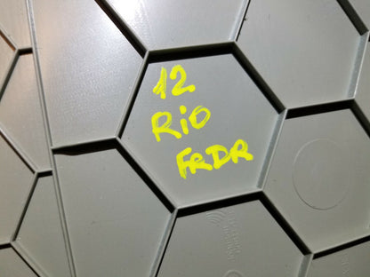2012 Kia Rio Seat Trim Cover Panel Front Driver Side Left OEM 54k