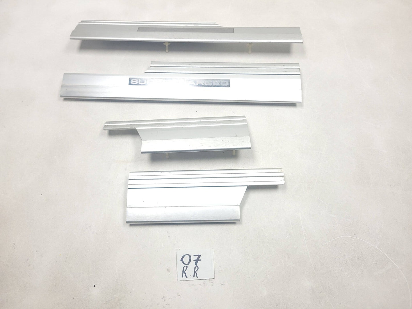 2007 Range Rover Door Sill Scuff Plate Cover Front & Rear 4 Pcs OEM