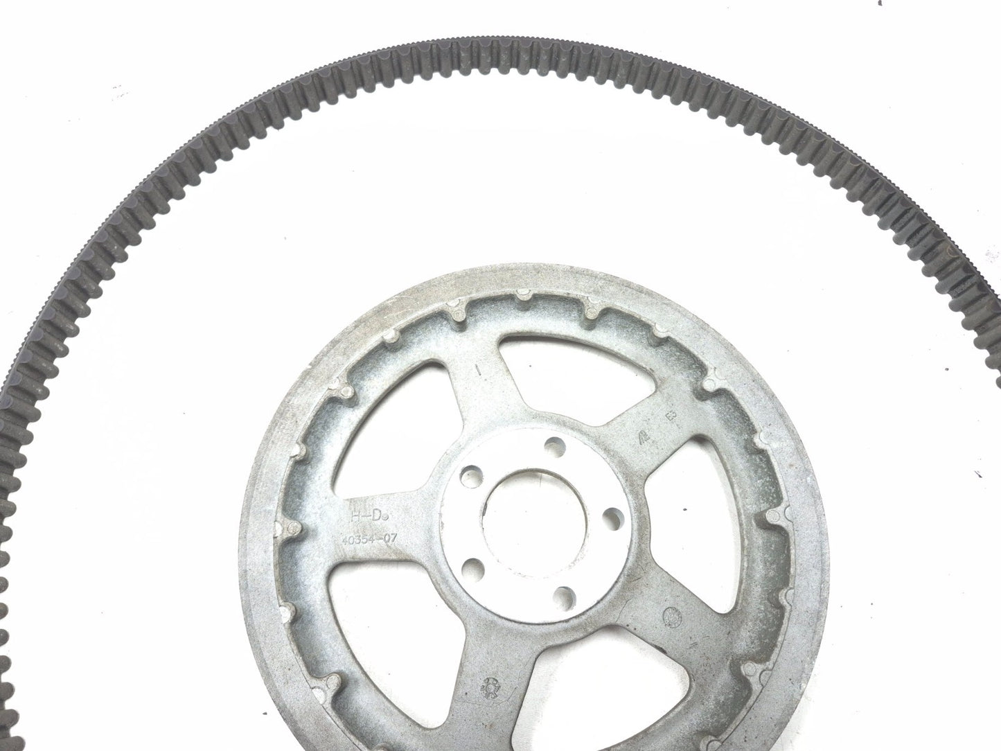 2007-2020 Harley-davidson Sportster Xl883 Rear Drive Pulley Sprocket & Belt OEM