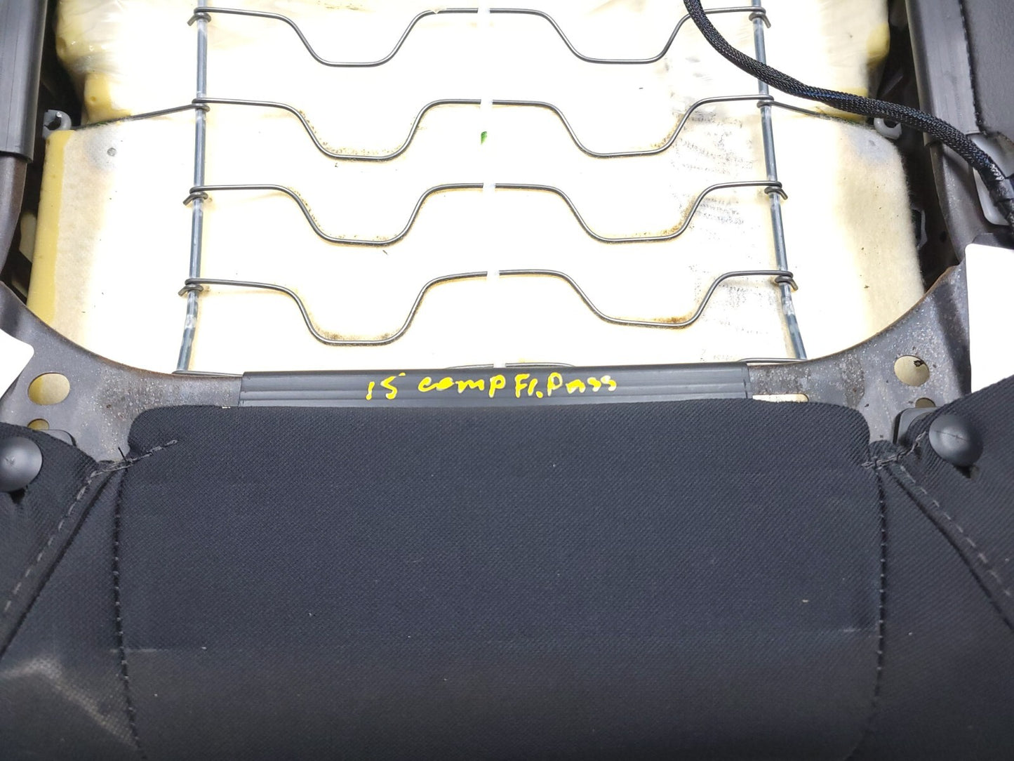 2015 Jeep Compass Front Passenger Seat Back Backrest Cushion OEM