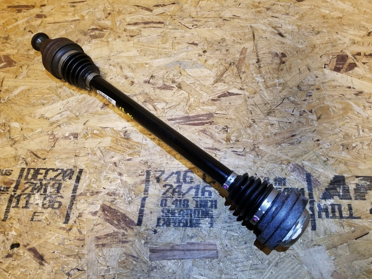 13 14 15 Audi A4 2.0l Quattro Rear Right Passenger Side Axle Shaft OEM