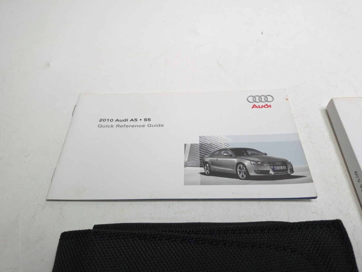 2010 Audi A5 Owners Manual W/ Case OEM