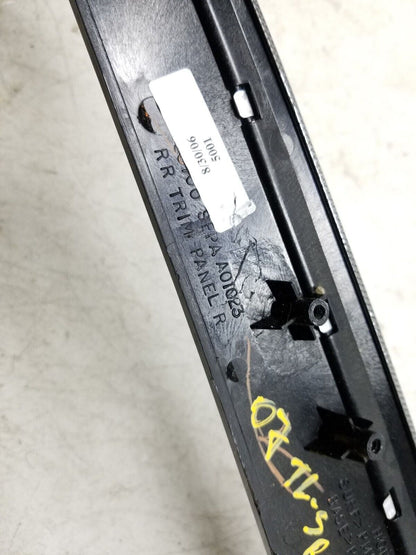 2007 2008 Acura Tl Rear Interior Door Trim W/ Handle Left & Right OEM