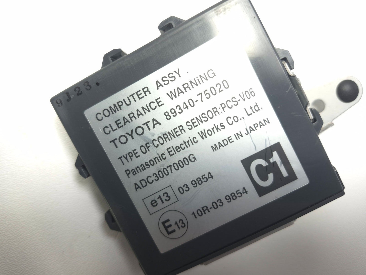 2010 Lexus Hs250h Clearance Warning Computer Module OEM
