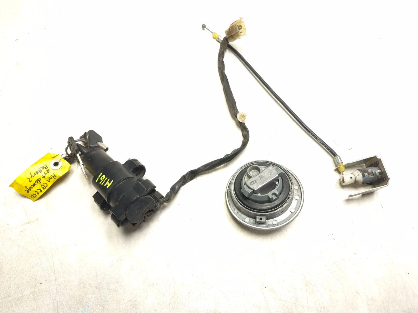 2013 Honda Cbr250 Ignition Set Lock Key Fuel Tank Cap OEM