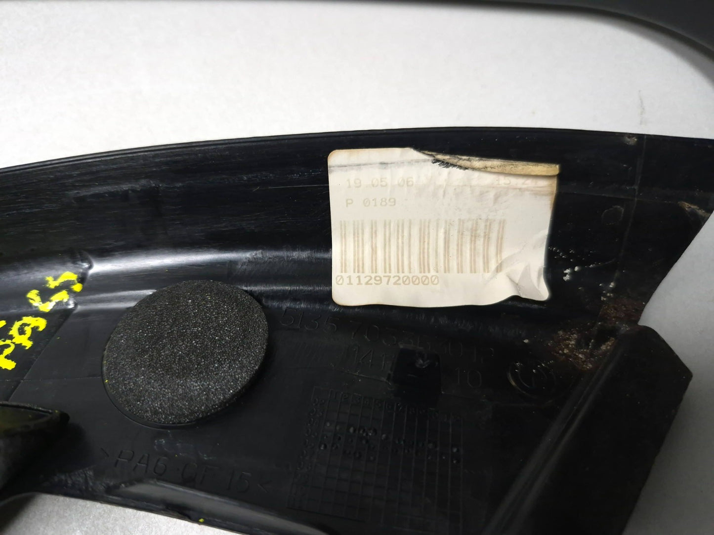 2007 BMW 530i E60 Front Door Window Frame Surround Tweeter Trim Left & Right OEM