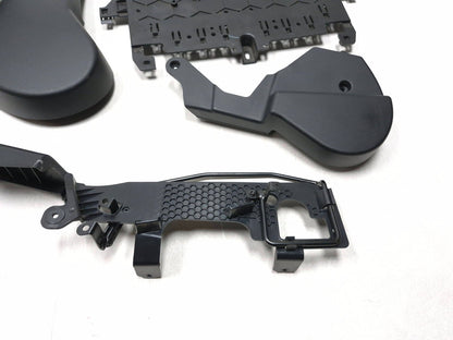 2017 Jaguar Xe Front Left Driver Seat Trim Cover & Switch 5pcs OEM