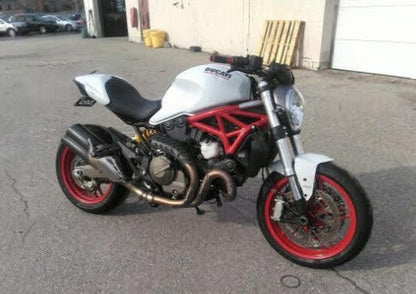 15 - 18 Ducati Monster 821 Front Brake Rotor Disc Left & Right W/ ABS Ring OEM