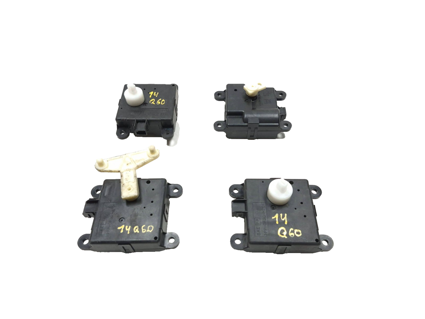 2014 Infiniti Q60 HVAC A/c Actuator Servo Flap Motor 4pcs OEM