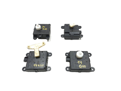 2014 Infiniti Q60 HVAC A/c Actuator Servo Flap Motor 4pcs OEM