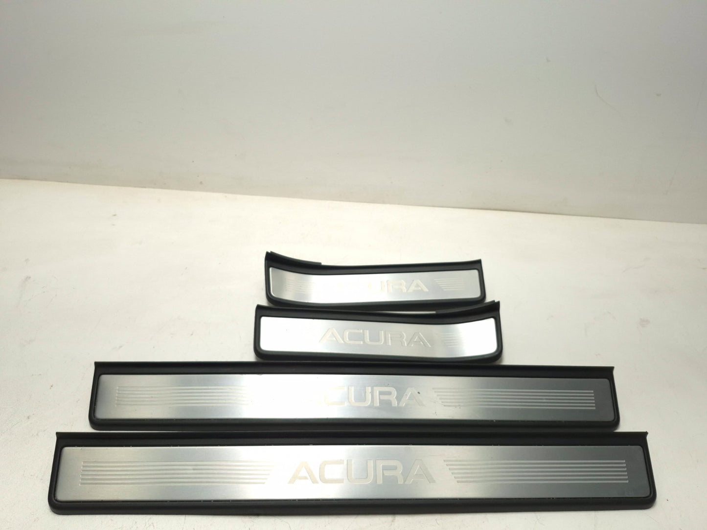 2007 Acura Tl Type-s Front & Rear Door Sill Trim Scuff Plate 4 Pcs OEM