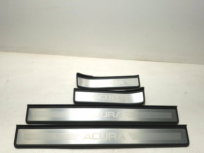 2007 Acura Tl Type-s Front & Rear Door Sill Trim Scuff Plate 4 Pcs OEM