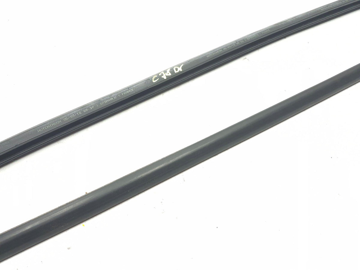 2012 Volvo C30 Front Left Driver Door Window Belt & Weatherstrip Seal OEM