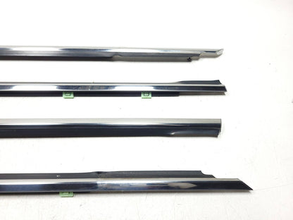 09-12 Hyundai Genesis Door Window Belt Seal Molding 4pcs OEM Sedan