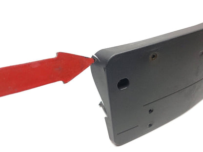 15-20 Mercedes C300 W205 Front Bumper License Plate Holder OEM