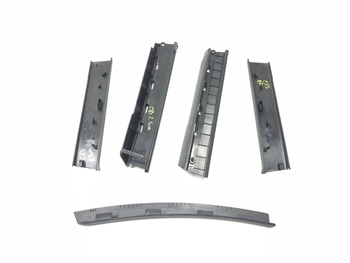 2011 BMW 750li Rear Door Window Trim Inner Left & Right Pair Oem✅