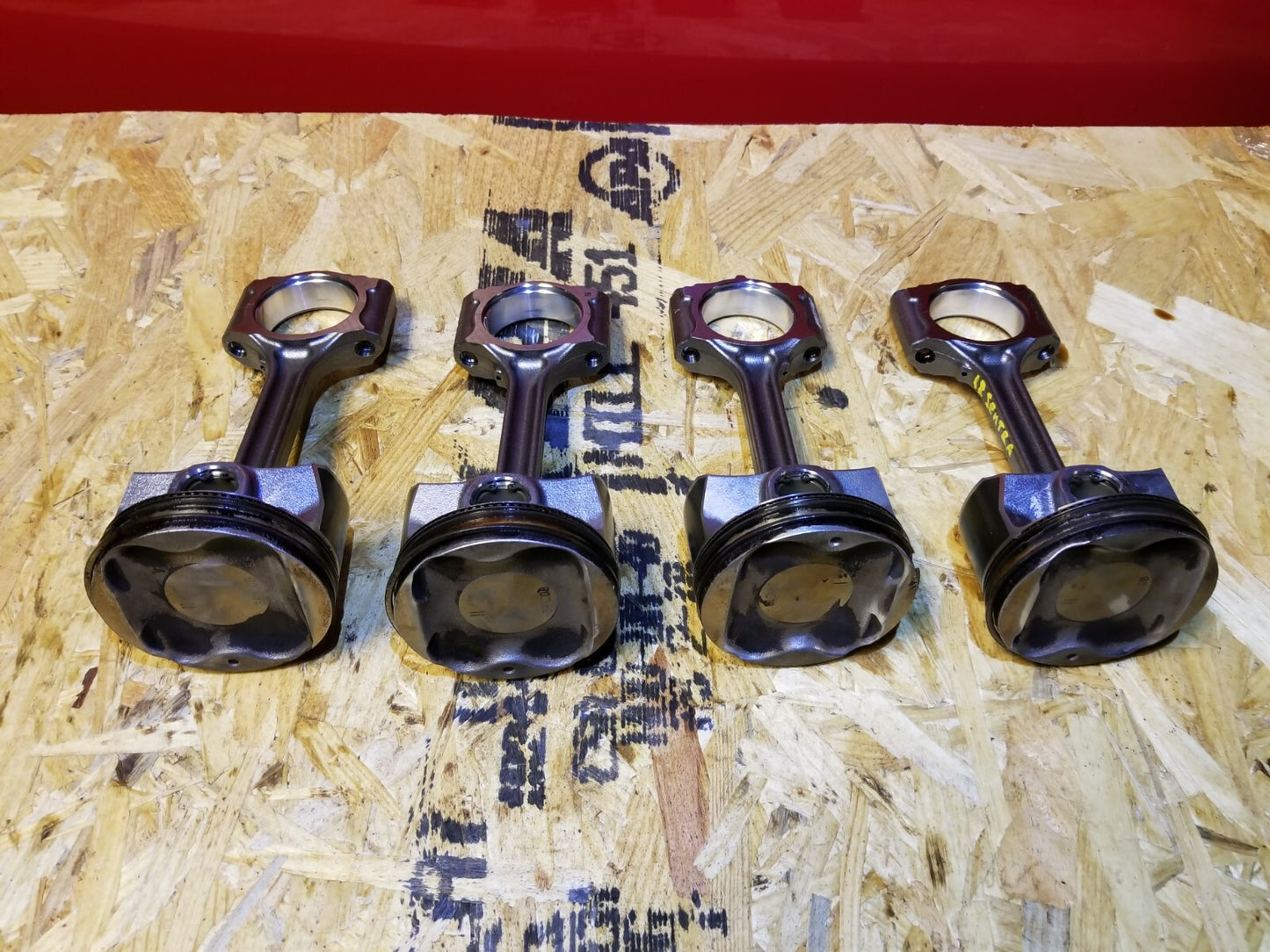 2018 Nissan Sentra Piston W/ Connecting Rod 4pcs OEM