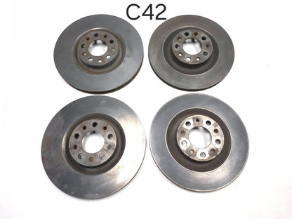 2024 Alfa Romeo Stelvio Brake Disc Rotor Front & Rear 4pcs OEM