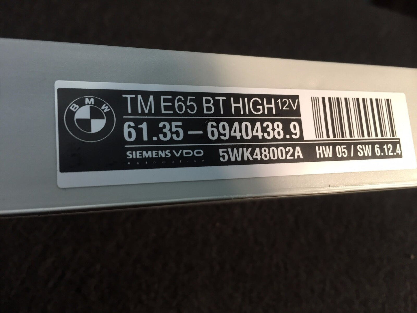 02 03 04 05 BMW 745i E65 Rear Right Pass Door Control Module OEM 6940438