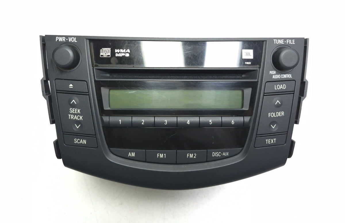 2006-2008 Toyota Rav4 Jbl Radio 6 Disc Cd Changer Player 86120-42181 OEM