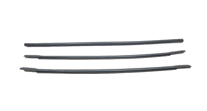 2012-2017 Hyundai Accent Exterior Door Window Belt Molding 3 Pcs