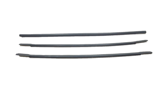 2012-2017 Hyundai Accent Exterior Door Window Belt Molding 3 Pcs