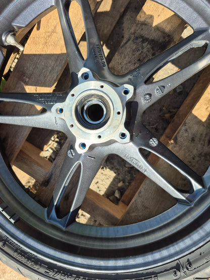 2008 Triumph Sprint St Wheel Rim & Tire Front & Rear *straight* OEM